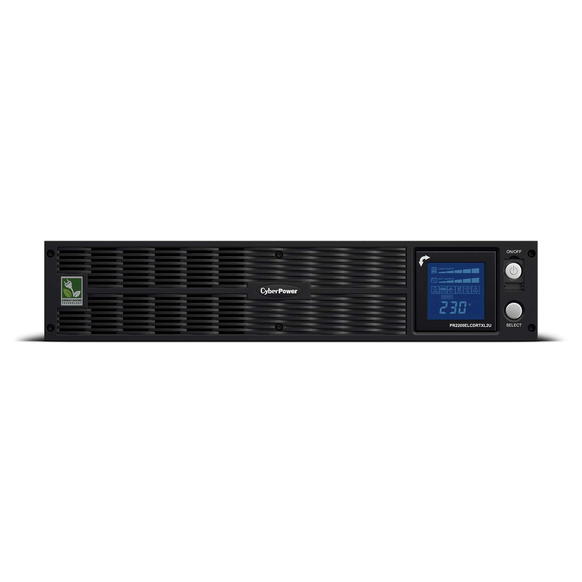 CyberPower PR2200ELCDRTXL2U High-Voltage Smart App Sinewave UPS