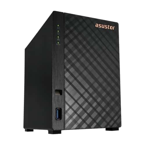Asustor Drivestor 2 Gen 2 AS1202T Almacenamiento NAS de 2 bahías para