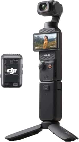 DJI Osmo Pocket 3 Creator Combo, cámara de vlogging con 1 '' CMOS y 4K